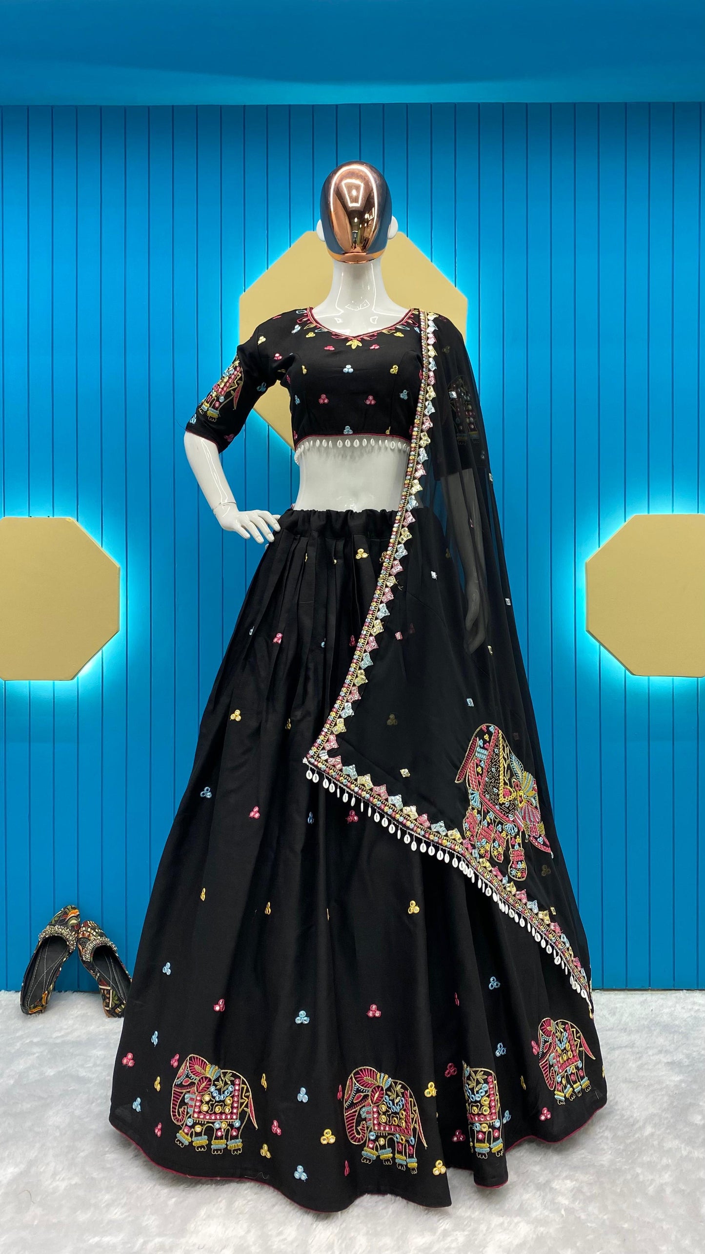 Midnight Garba Navratri Lehenga Choli