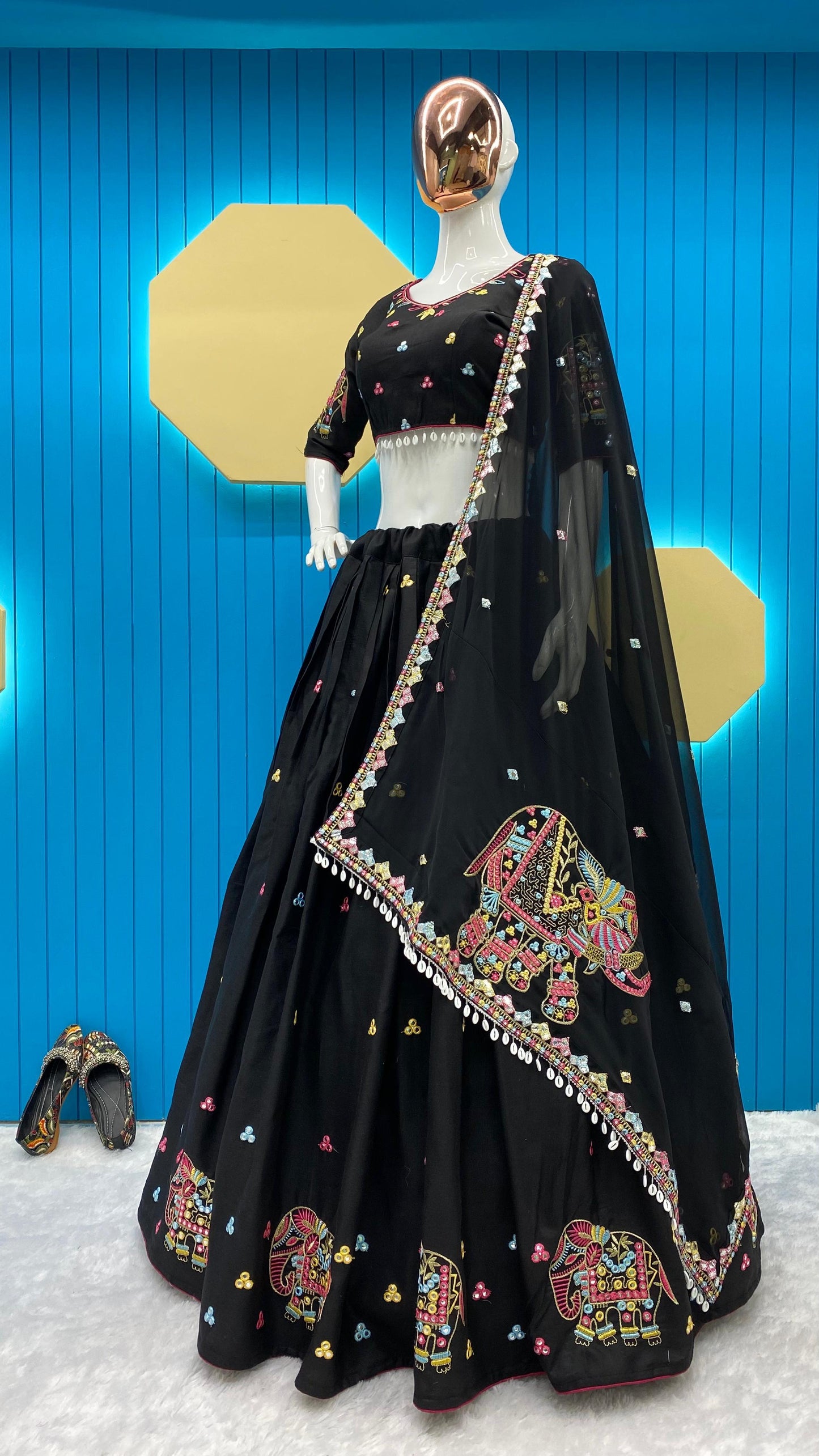 Midnight Garba Navratri Lehenga Choli