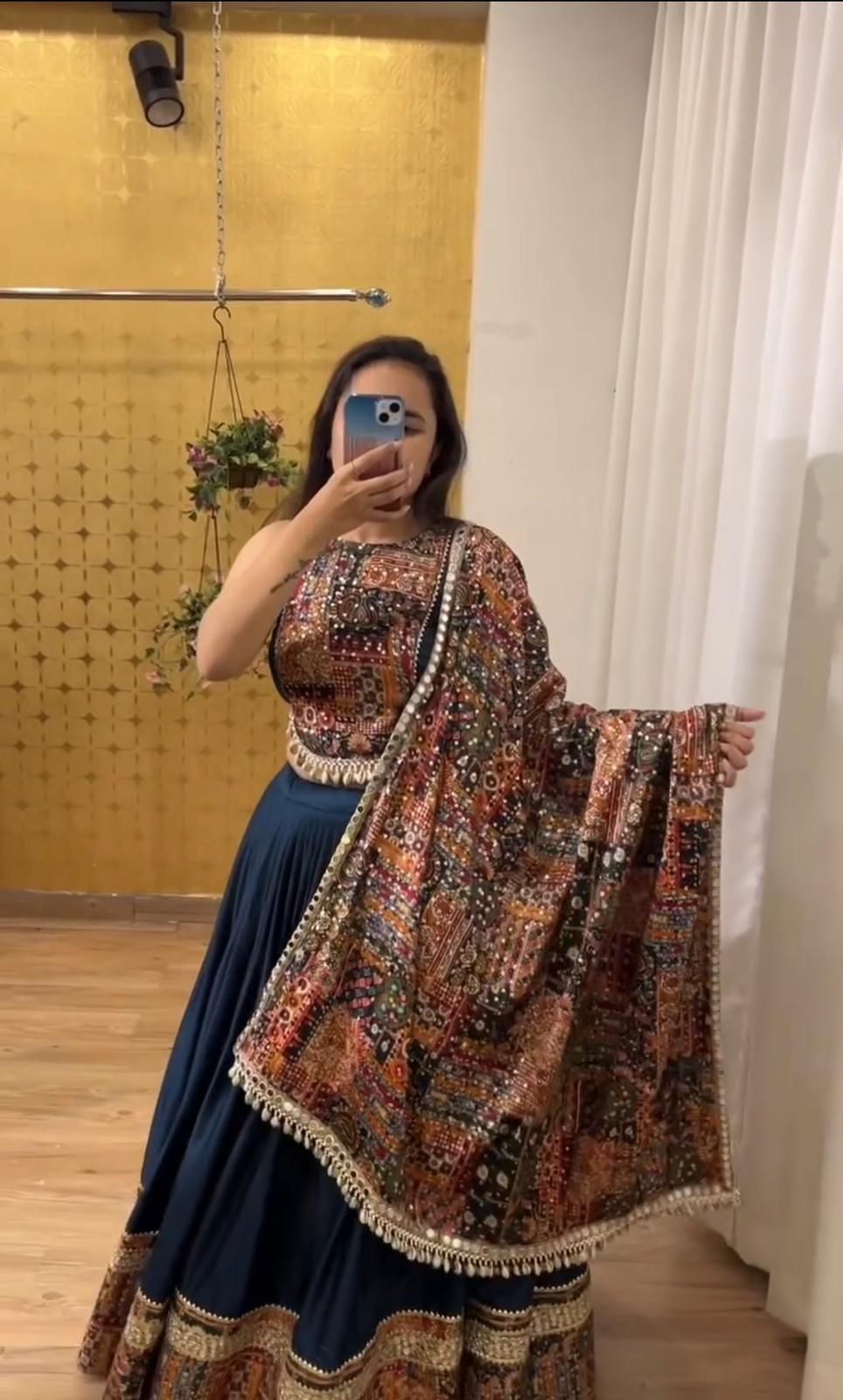Nritya Nazaara  Navratri Lehenga choli