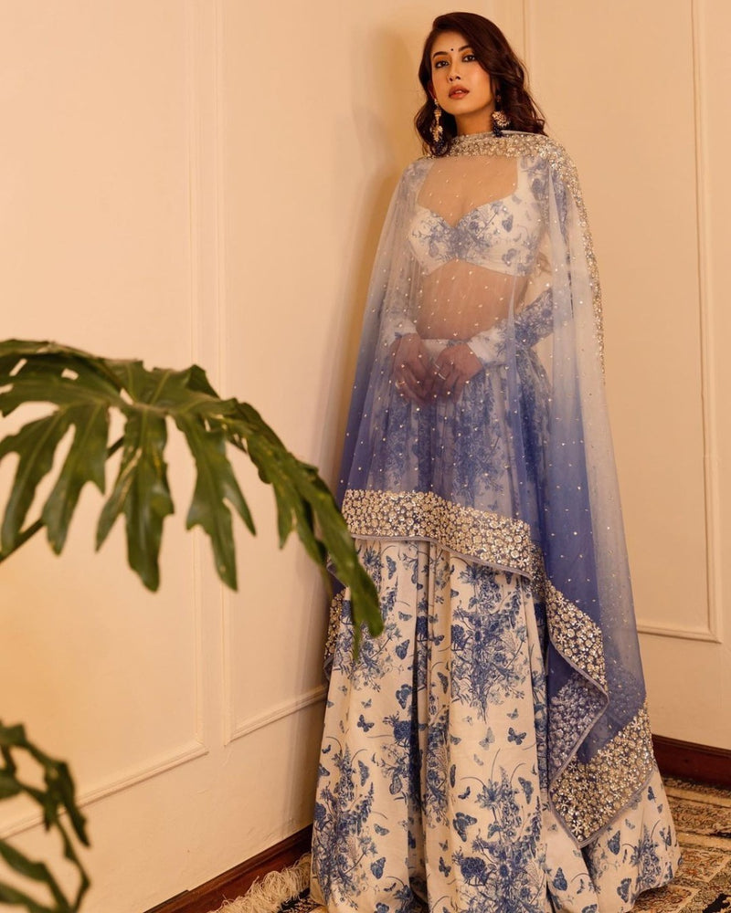 Azure Queen Lehenga Choli