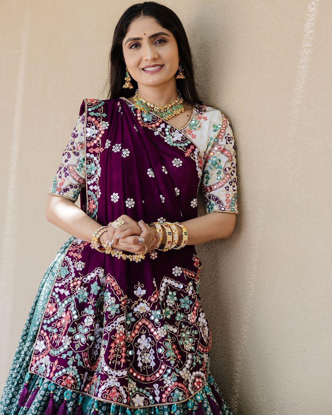 Jharokha Jewels Navratri Lehenga Choli