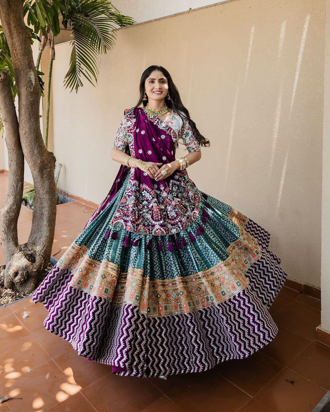 Jharokha Jewels Navratri Lehenga Choli
