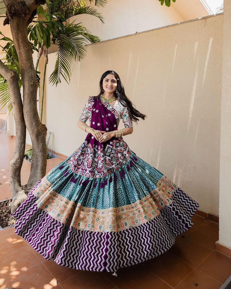 Jharokha Jewels Navratri Lehenga Choli