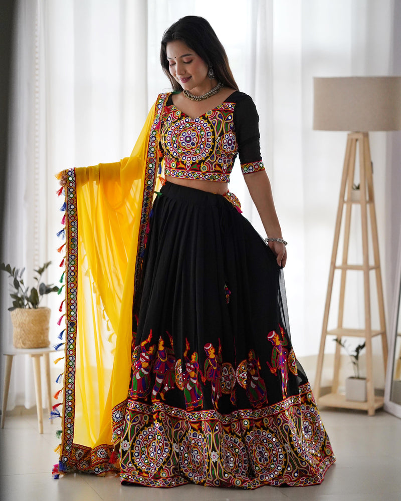Starlit Navratri Lehenga Choli
