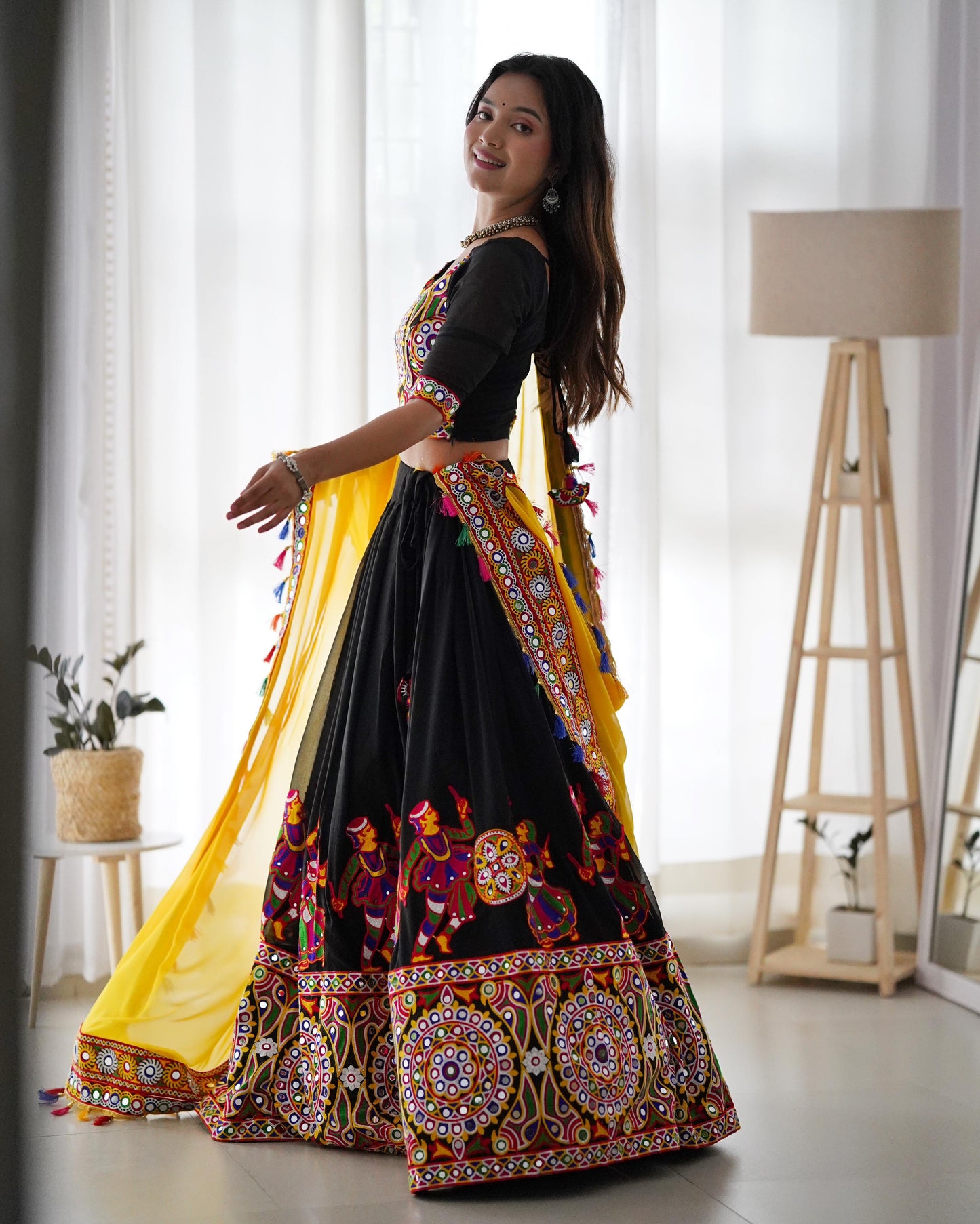 Starlit Navratri Lehenga Choli