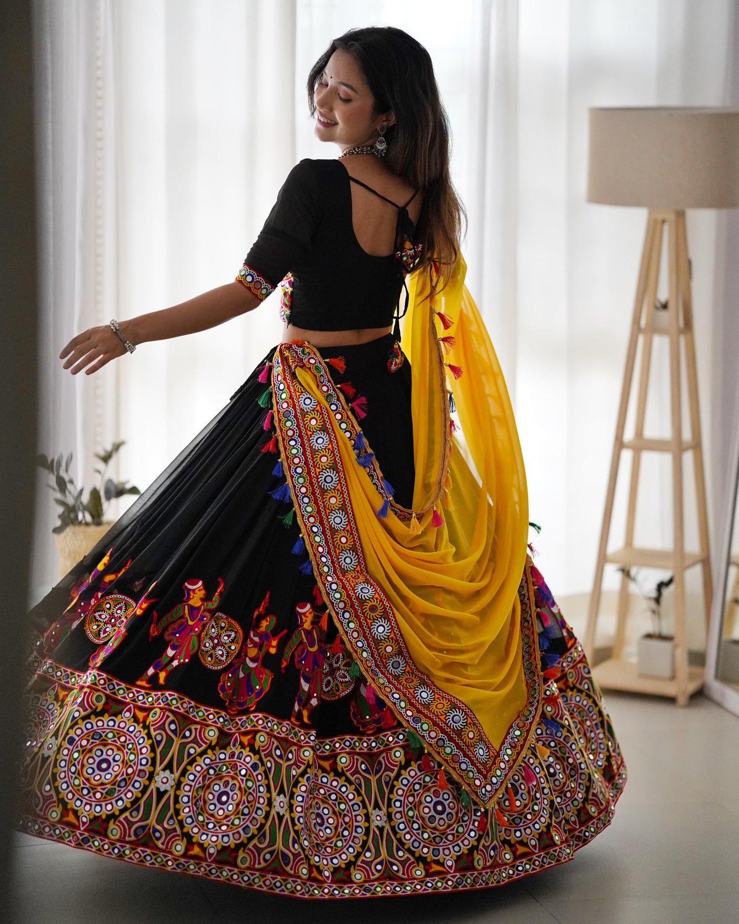 Starlit Navratri Lehenga Choli