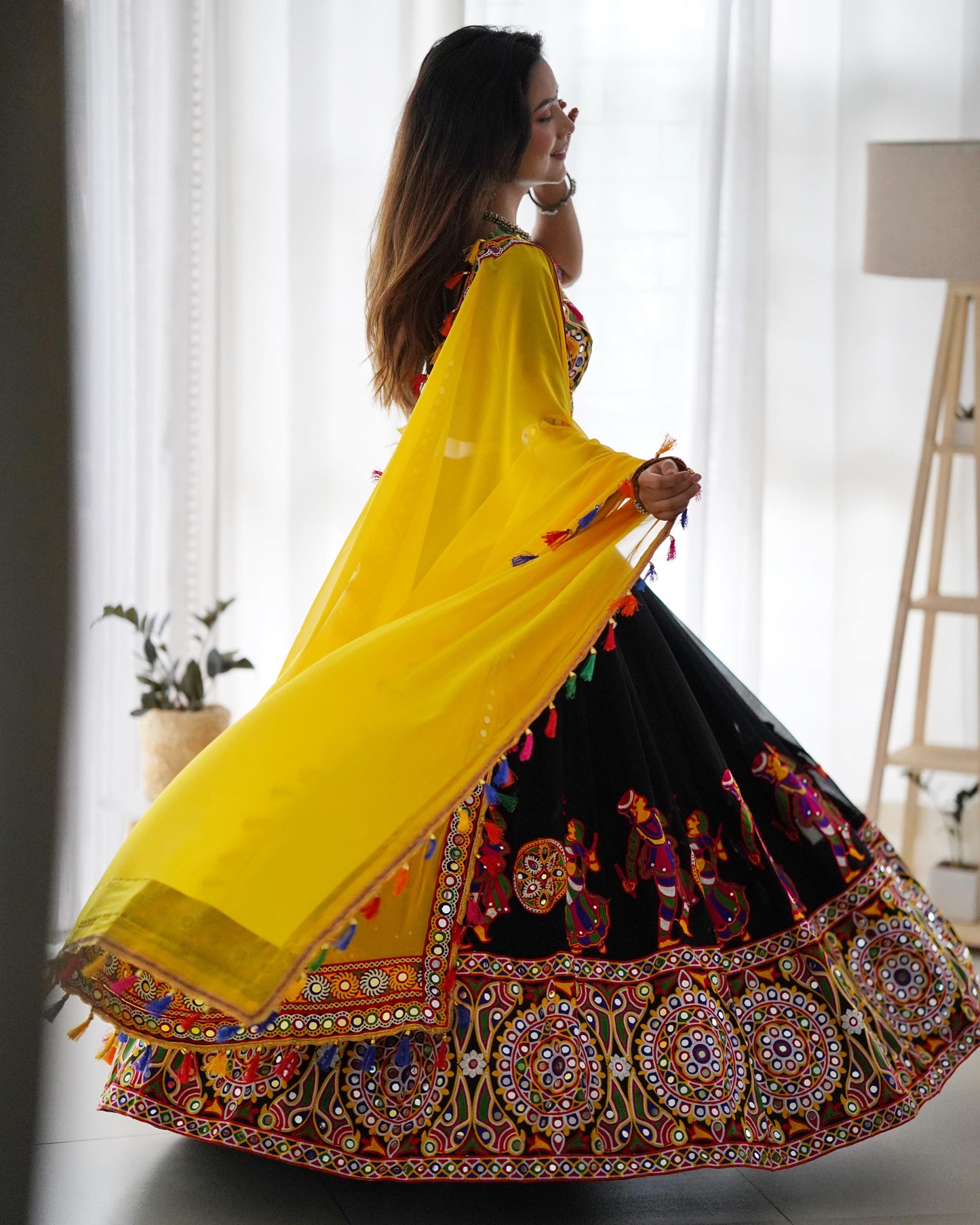 Starlit Navratri Lehenga Choli