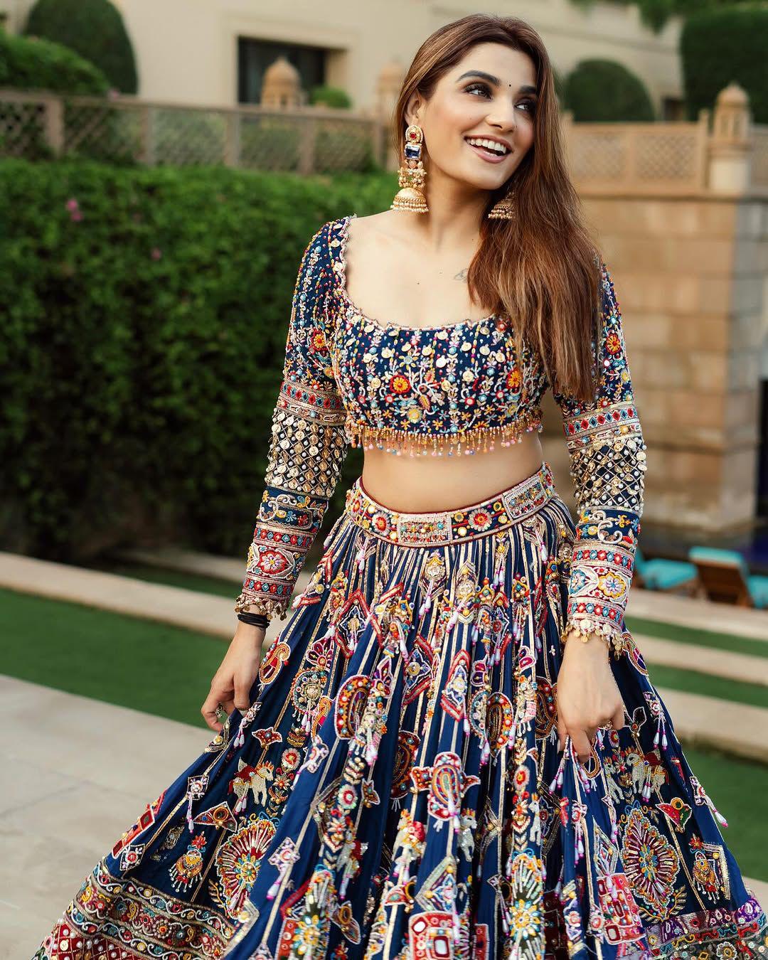 Dandiya Dhun Navratri Lehenga Choli