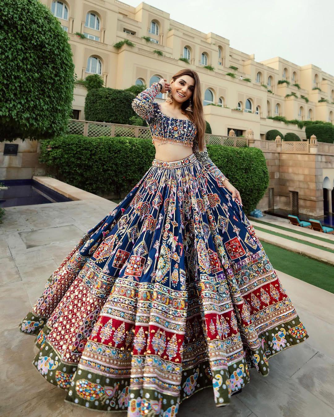 Dandiya Dhun Navratri Lehenga Choli