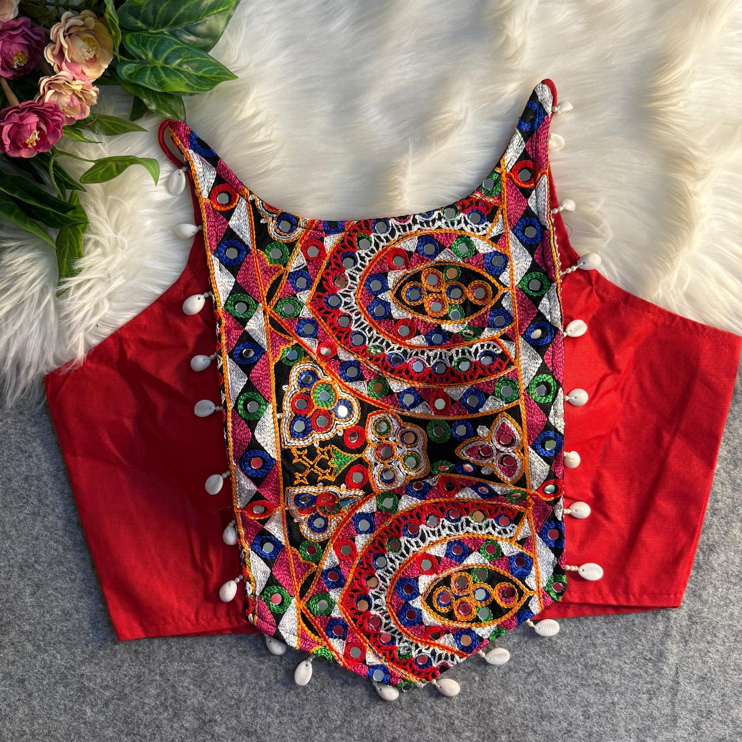 Navrang Heritage Navratri Mirror Blouse