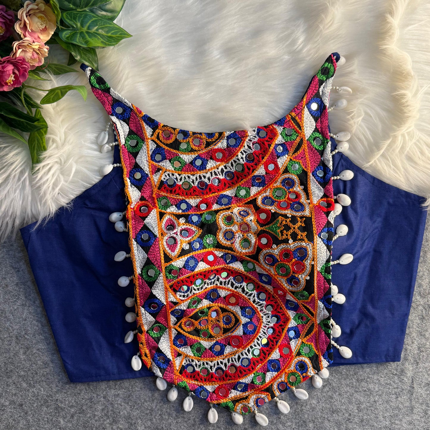 Navrang Heritage Navratri Mirror Blouse