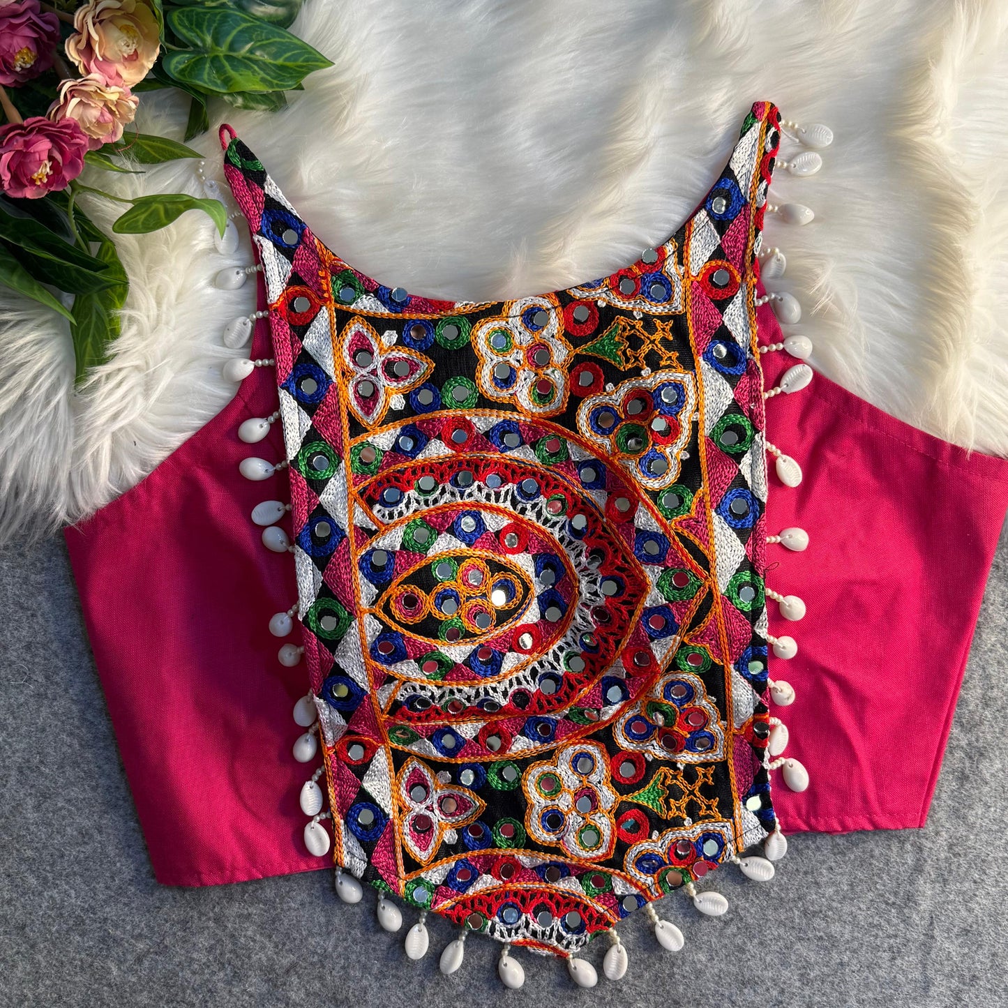 Navrang Heritage Navratri Mirror Blouse