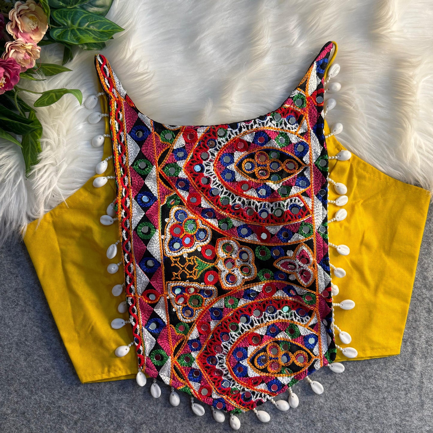 Navrang Heritage Navratri Mirror Blouse