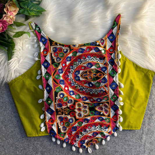Navrang Heritage Navratri Mirror Blouse