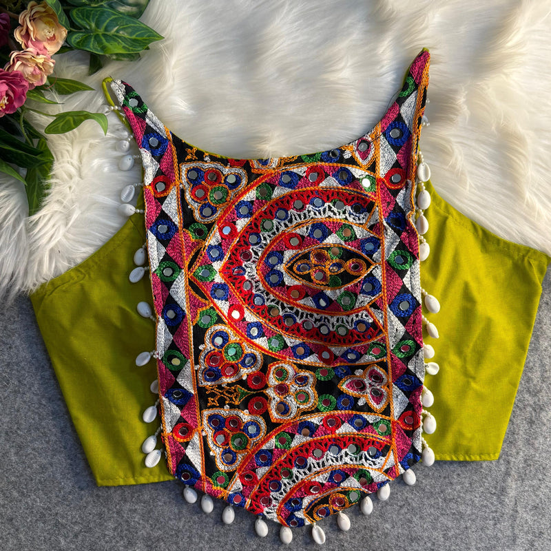 Navrang Heritage Navratri Mirror Blouse