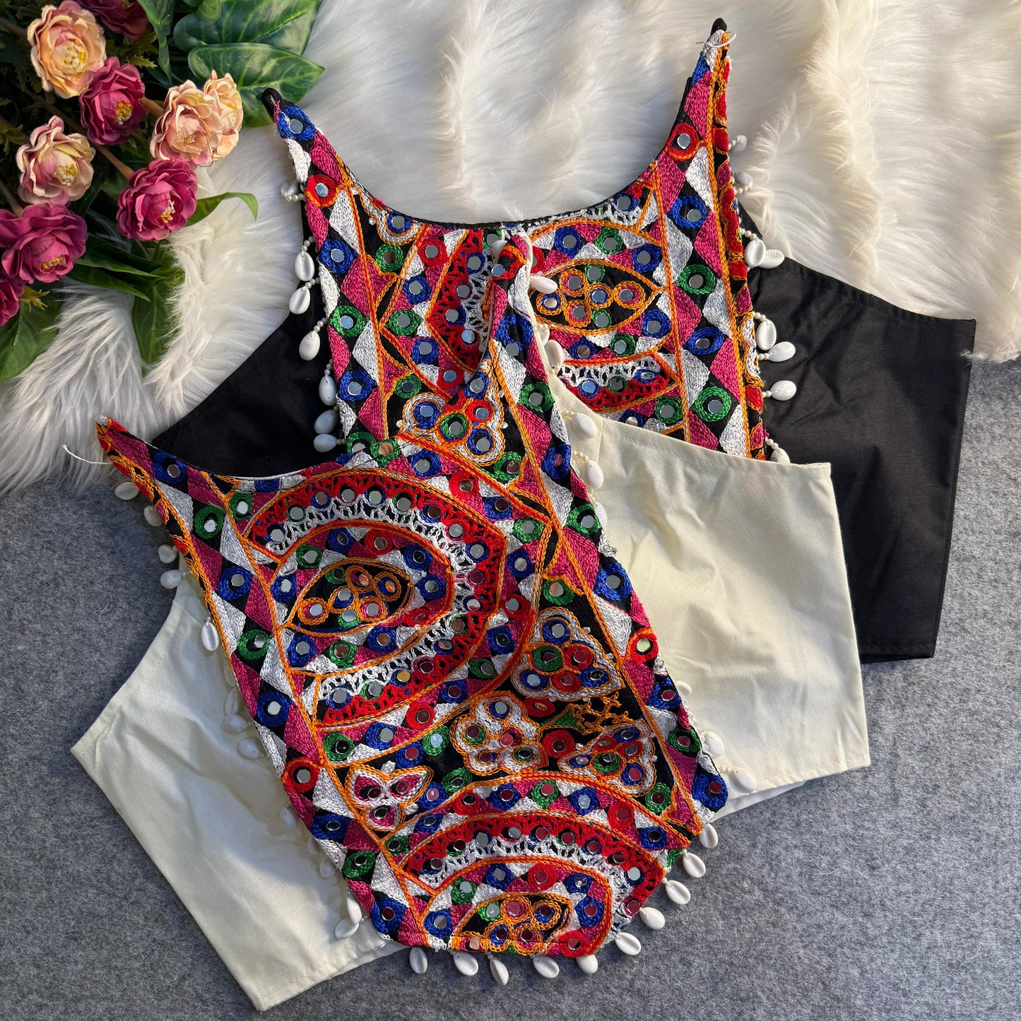 Navrang Heritage Navratri Mirror Blouse
