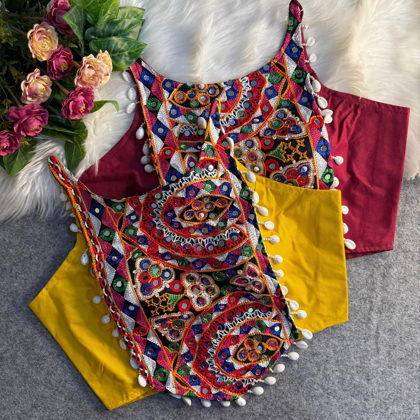 Navrang Heritage Navratri Mirror Blouse
