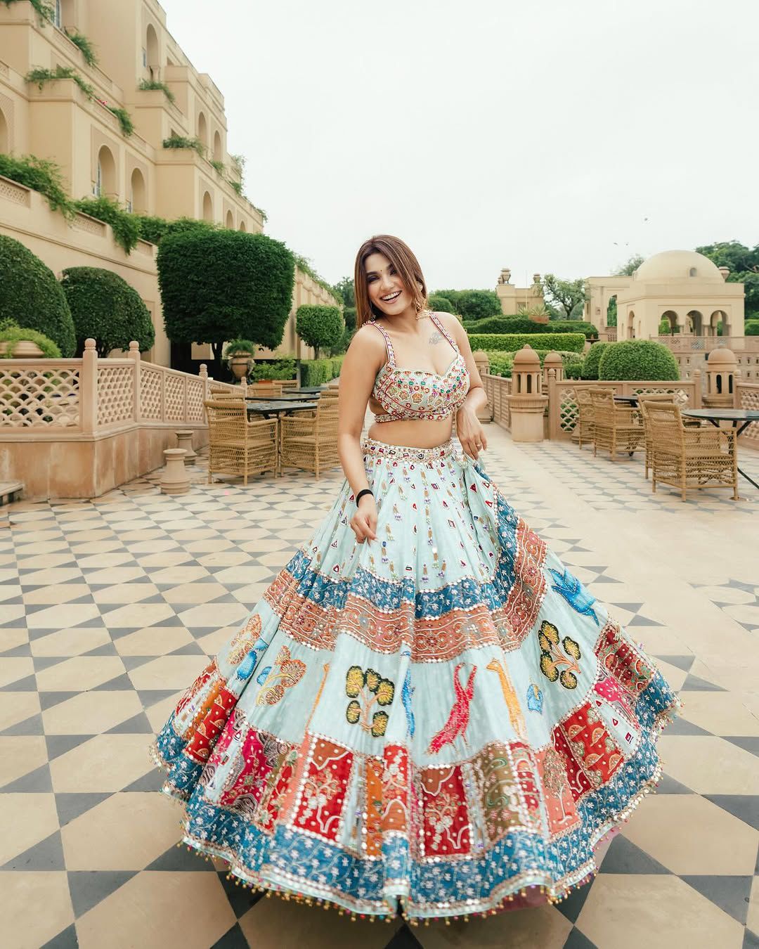 Elegant Navdurga Navratri Lehenga Choli