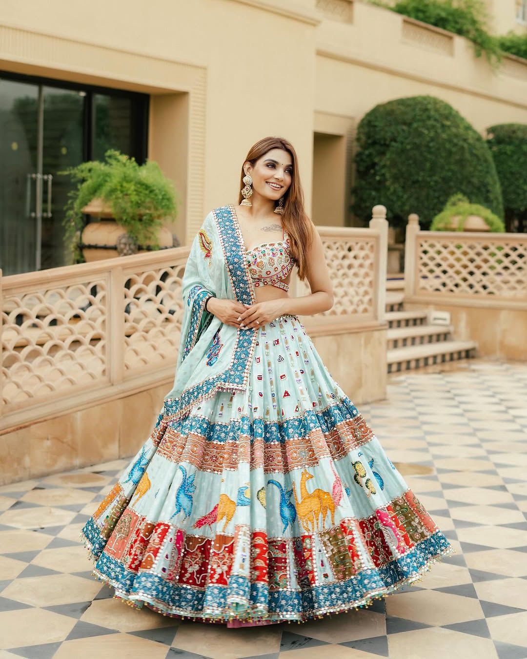 Elegant Navdurga Navratri Lehenga Choli
