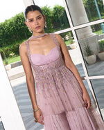 Noore-Glimmer Palazzo Set
