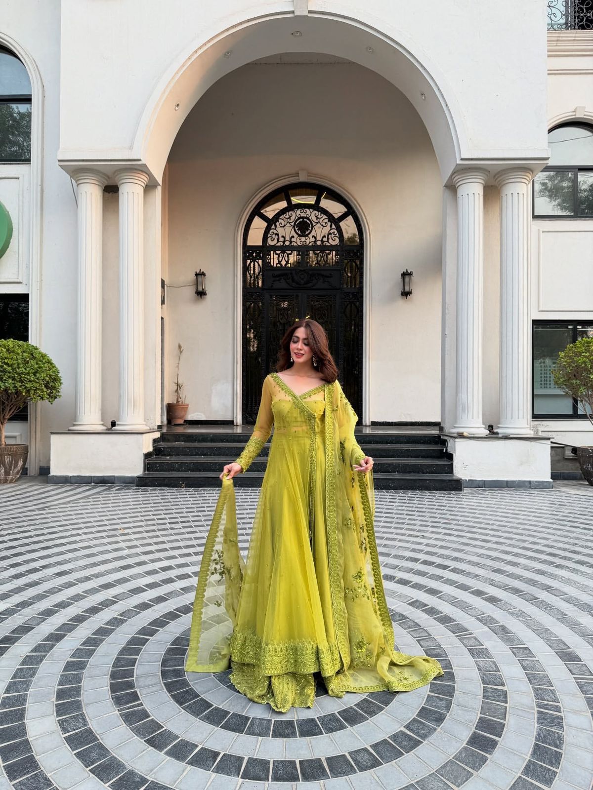 Hariyali Noor Twirl Set