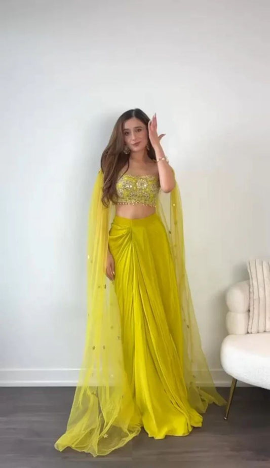 Amber Bloom Drape Set