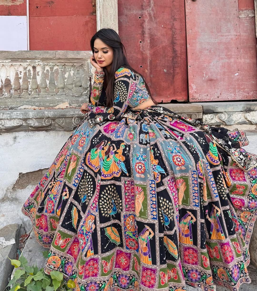 Dandiya Diva Navratri Ghaghra