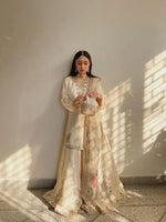 Nazneen Ivory Sharara Set
