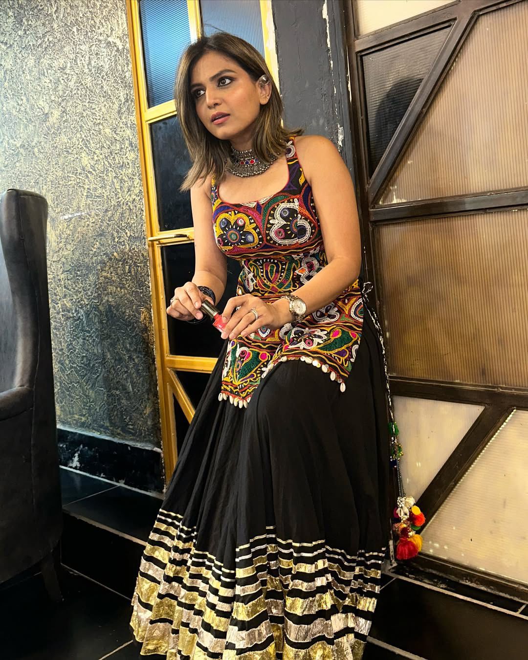 Navdurga Mahima Navratri Lehenga Choli