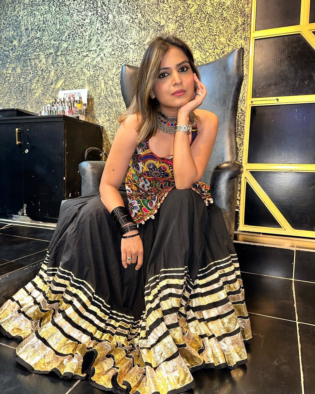 Navdurga Mahima Navratri Lehenga Choli