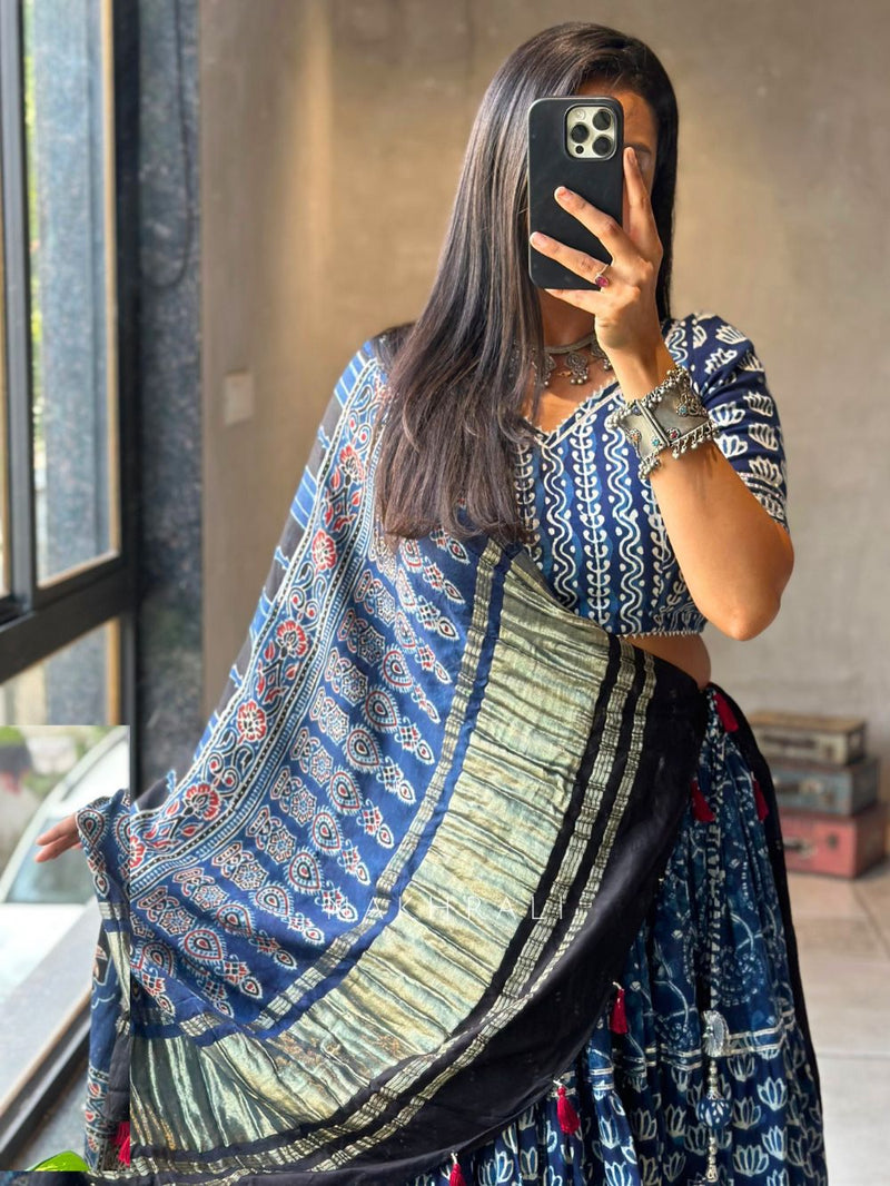 Abla Art Navratri Lehenga Choli