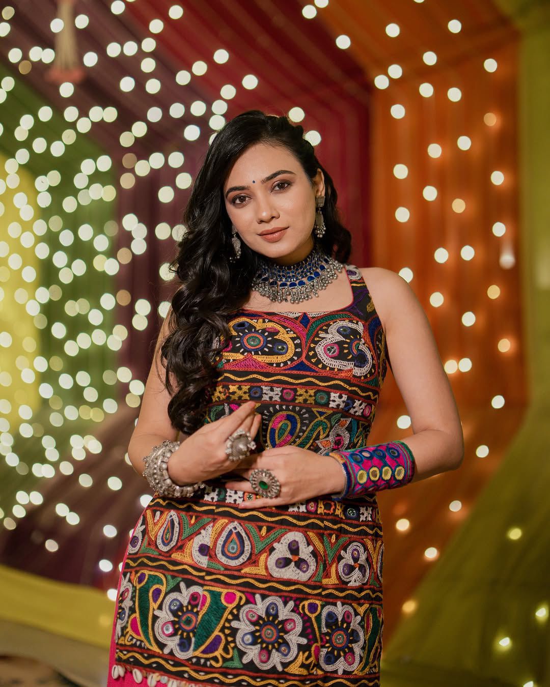 Ghoomar Glow Navratri Lehenga Choli