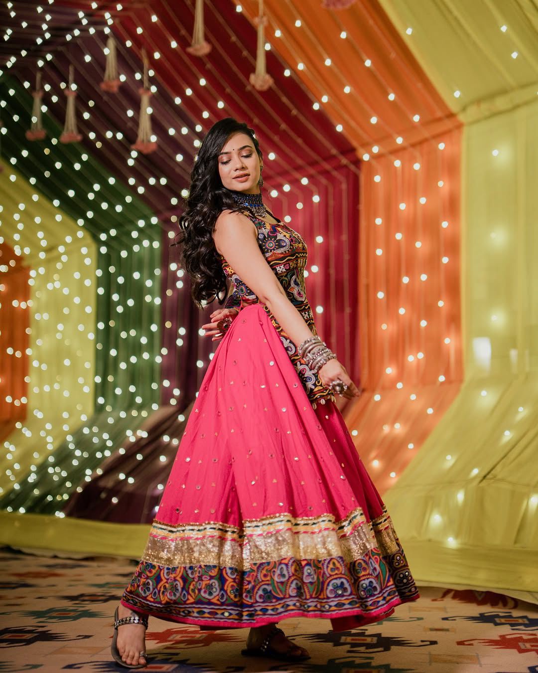 Sur Sangam Navratri Lehenga Choli