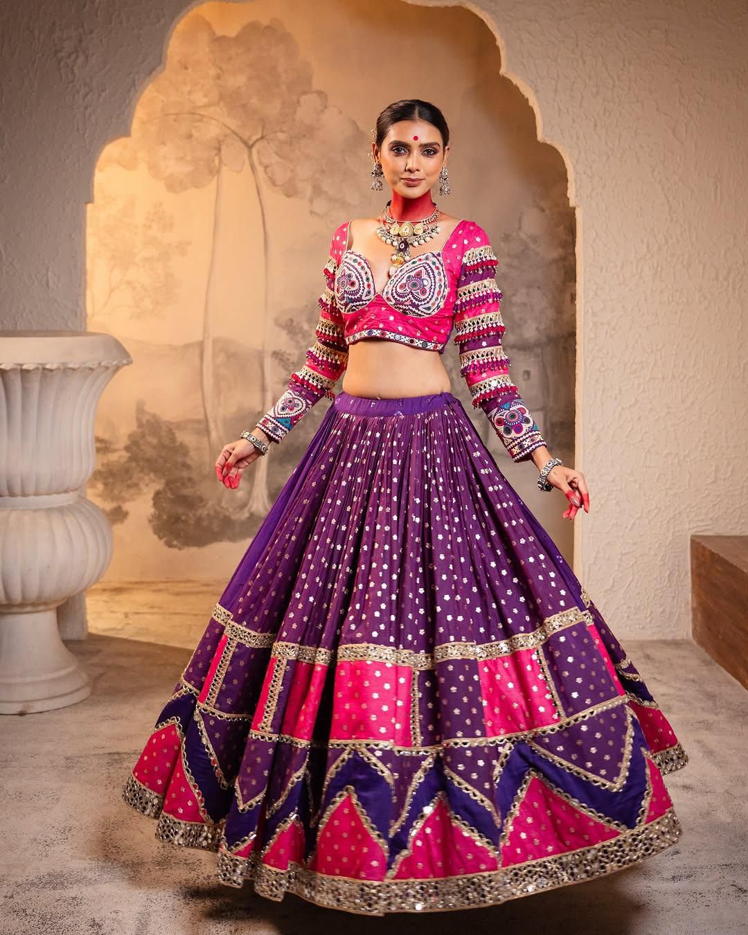 Mrignayani Muse Navratri Lehenga Choli