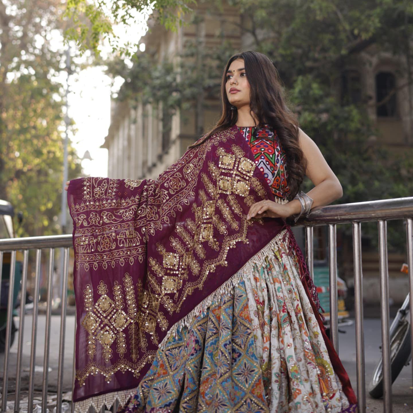 Color Carnival Navratri Lehenga Choli