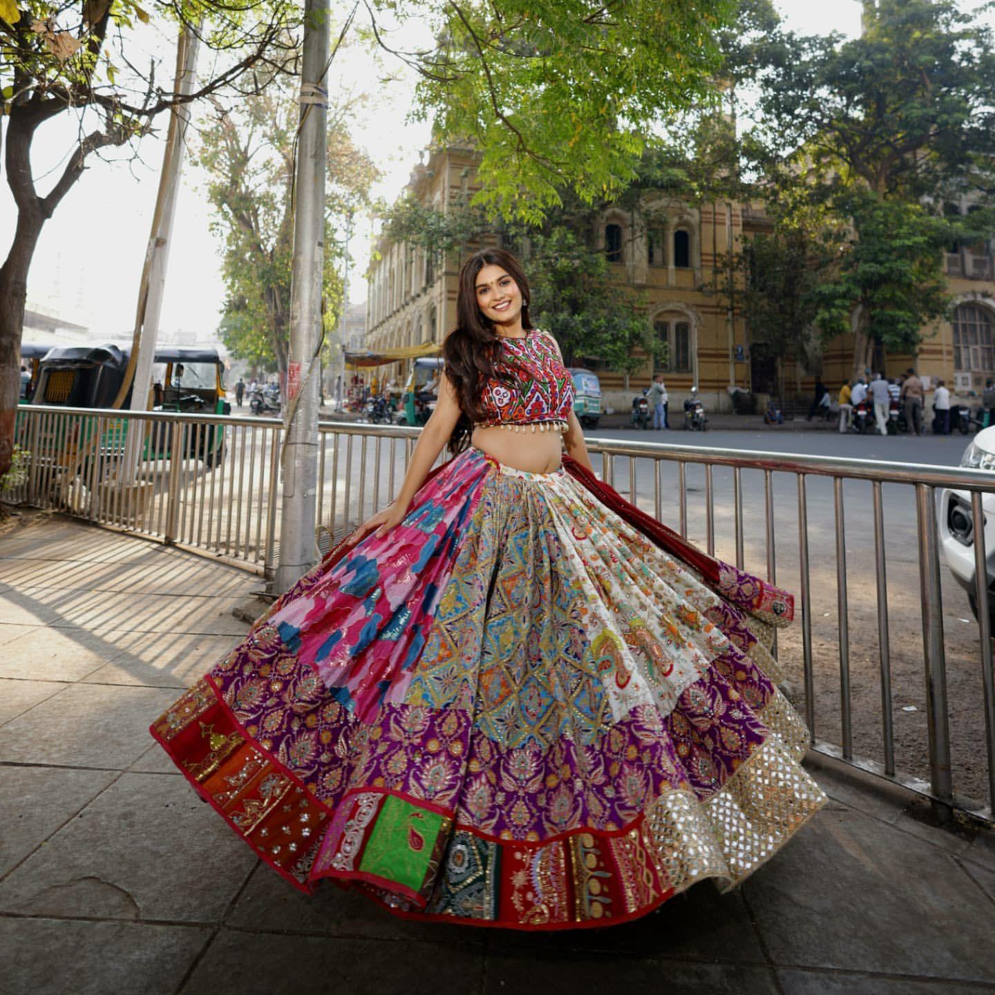 Color Carnival Navratri Lehenga Choli