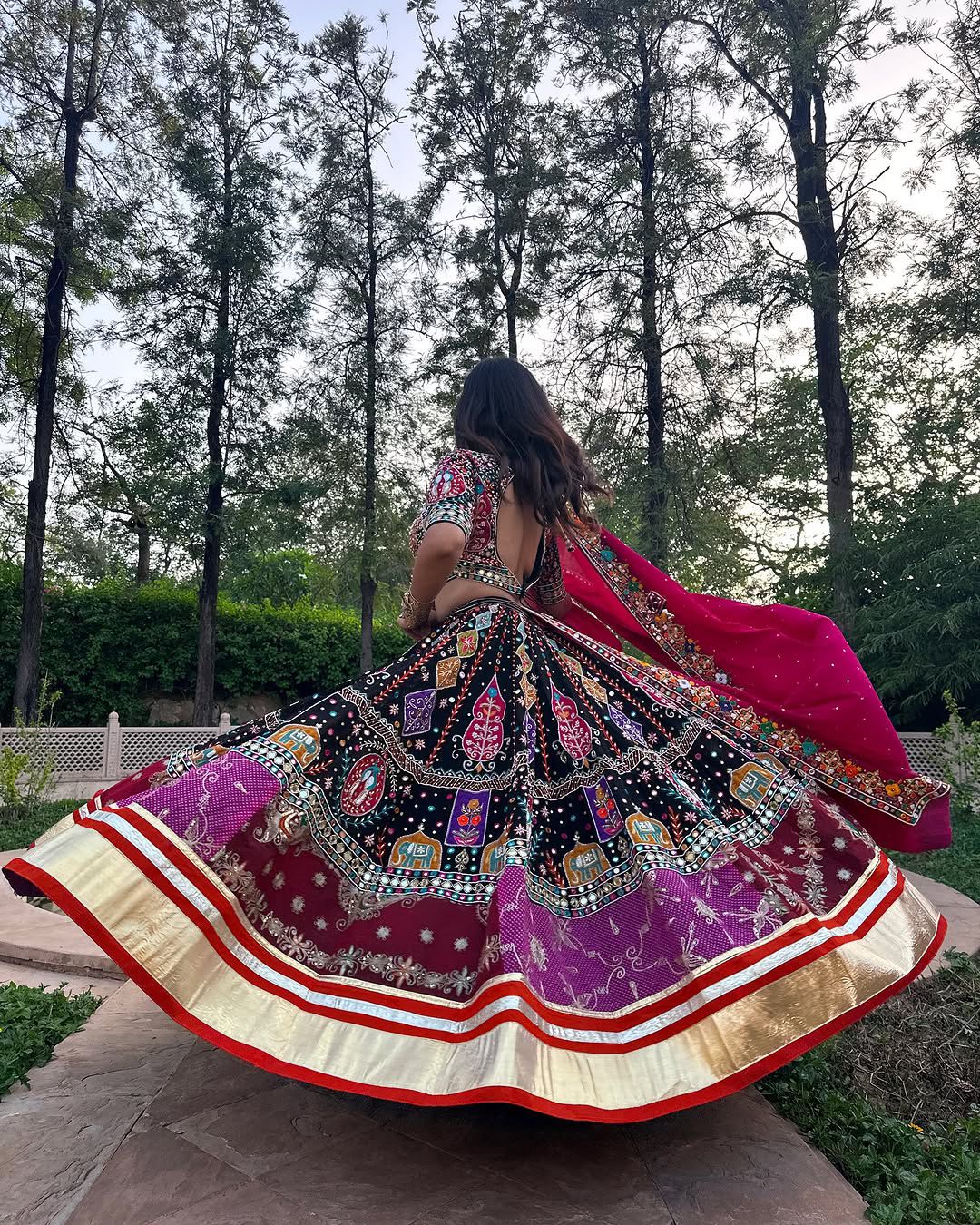 Naqsh Nazaara Navratri Lehenga Choli