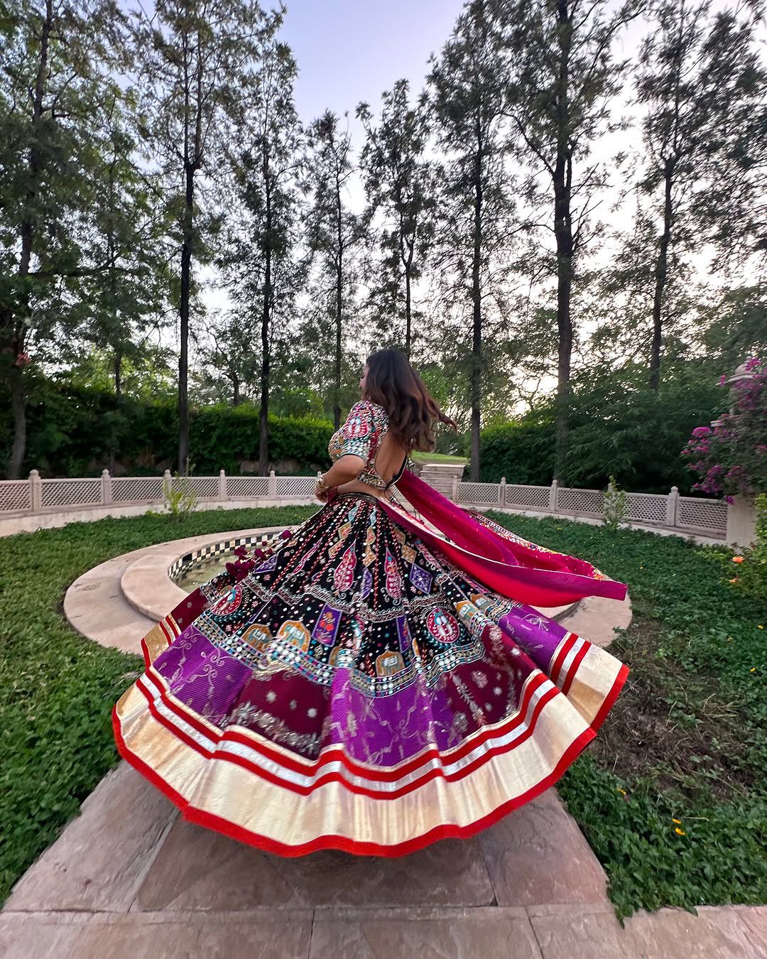 Naqsh Nazaara Navratri Lehenga Choli