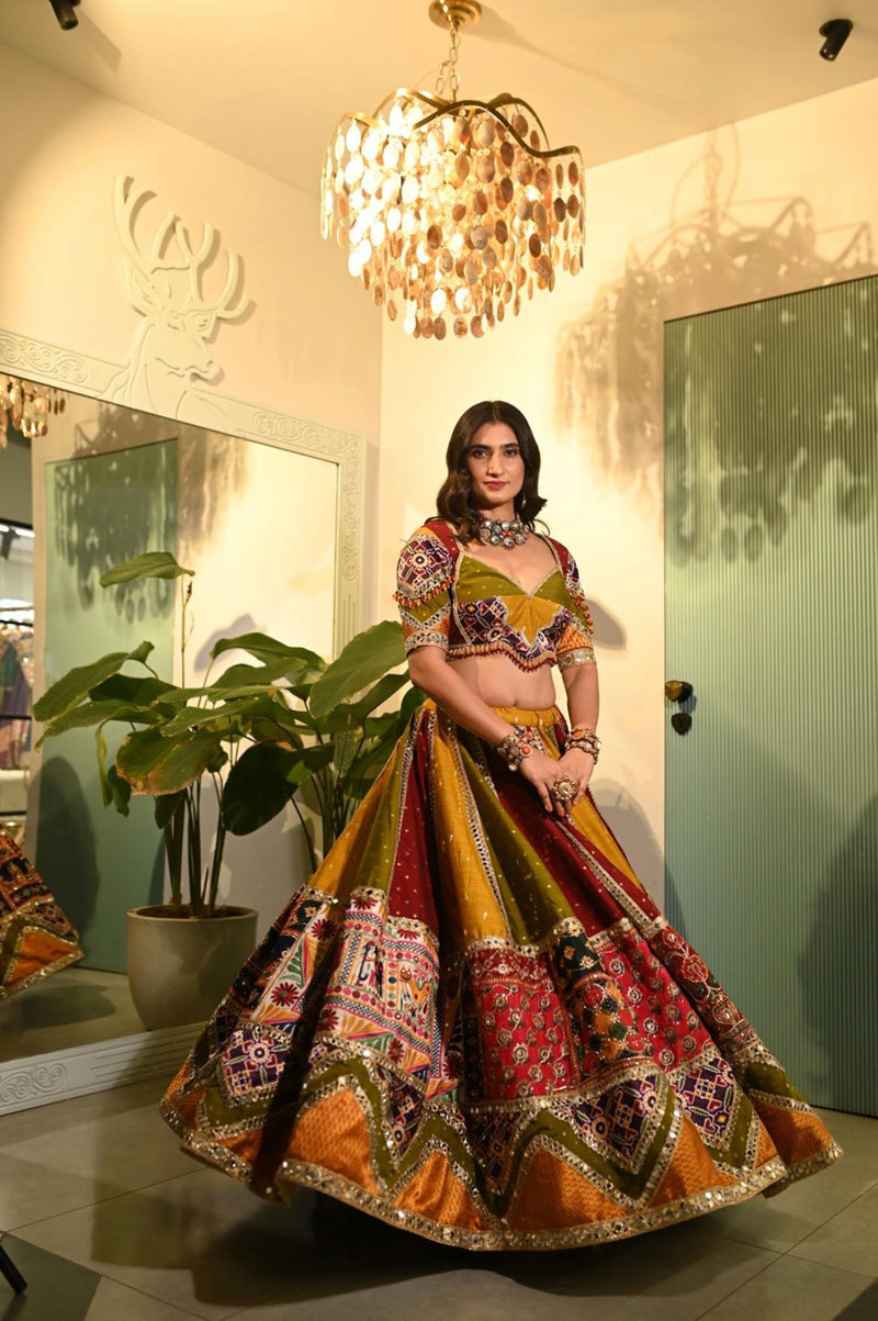 Ishani Illusion Navratri Lehenga Choli