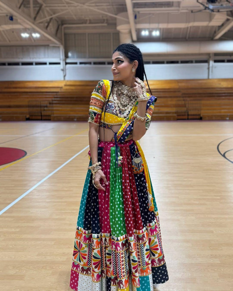 Madhubani Garba Queen Lehenga Choli