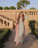 Gulabi Neel Suit Set