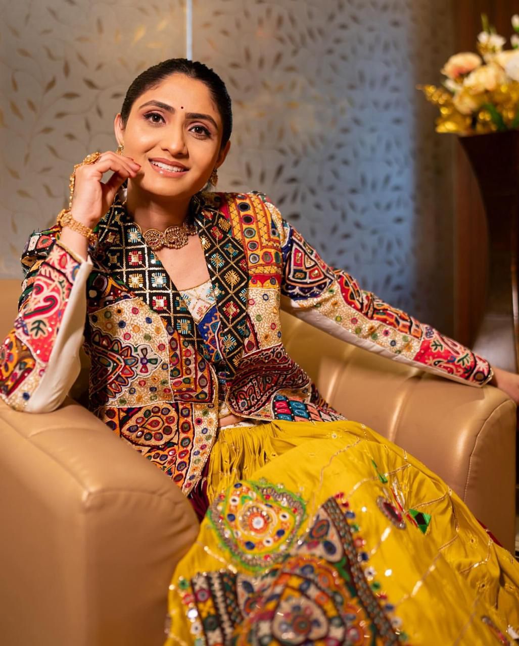 Mridvika Muse Navratri Lehenga Choli
