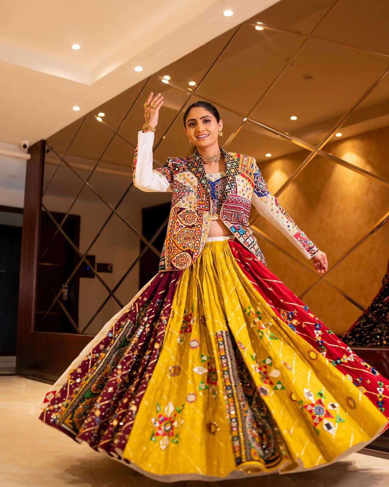 Mridvika Muse Navratri Lehenga Choli