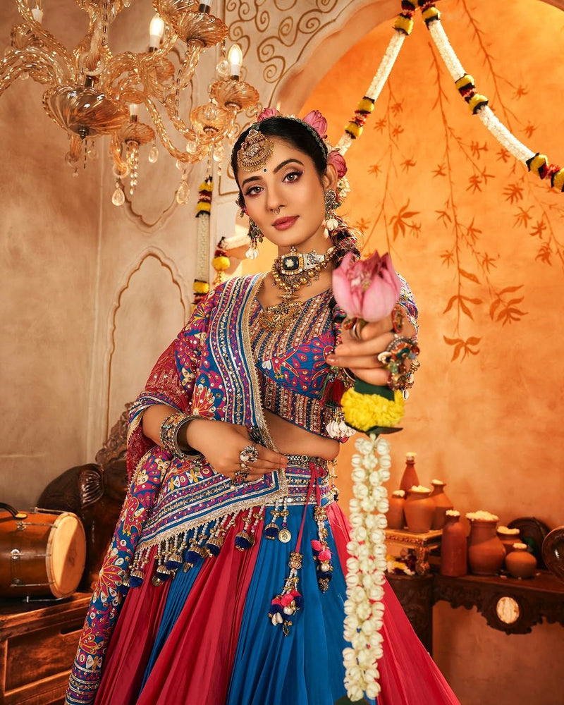 Raas Leela Rhythm Navratri Lehenga Choli