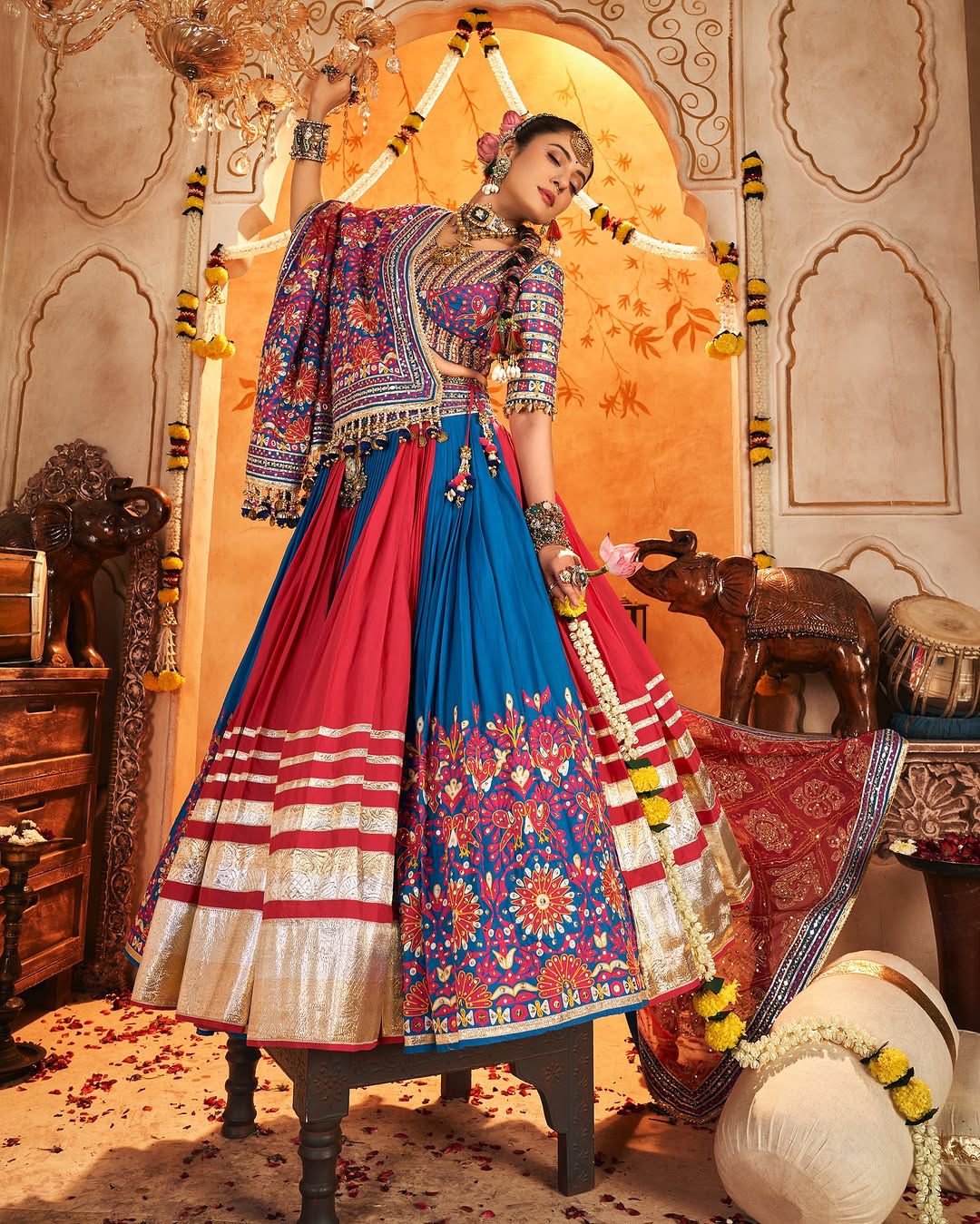 Raas Leela Rhythm Navratri Lehenga Choli