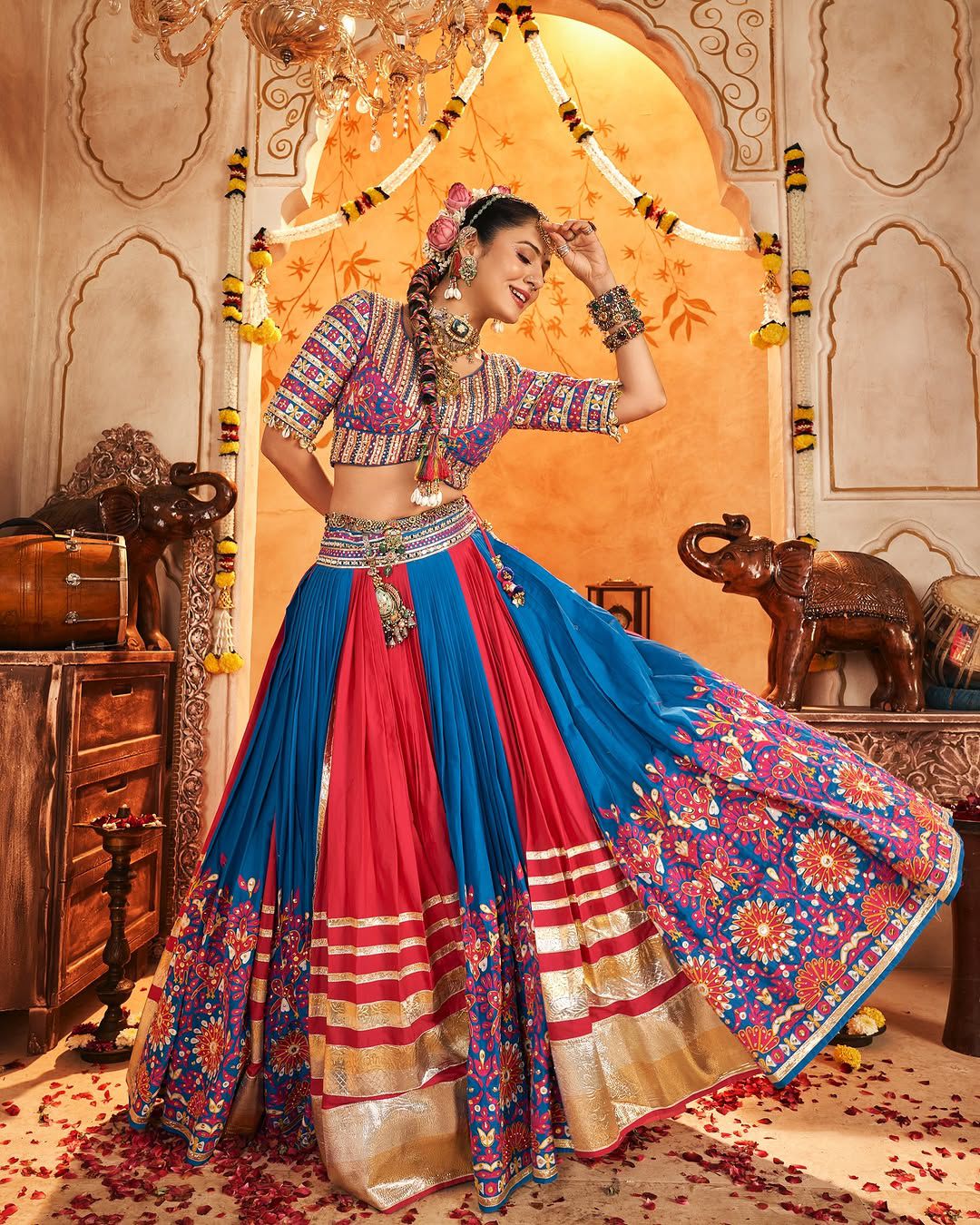Raas Leela Rhythm Navratri Lehenga Choli
