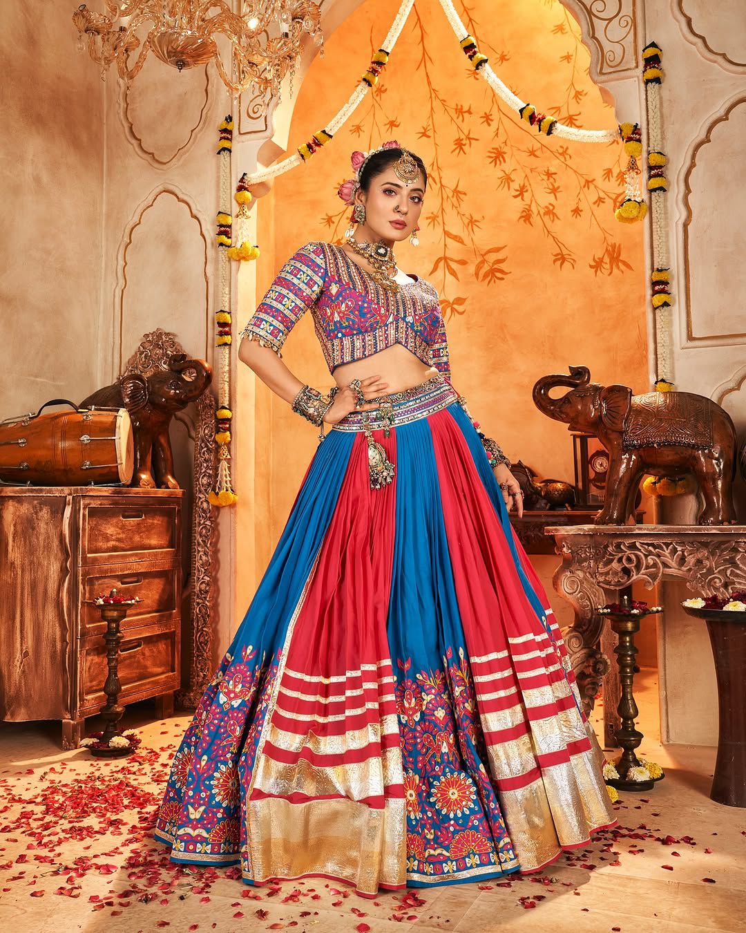 Raas Leela Rhythm Navratri Lehenga Choli
