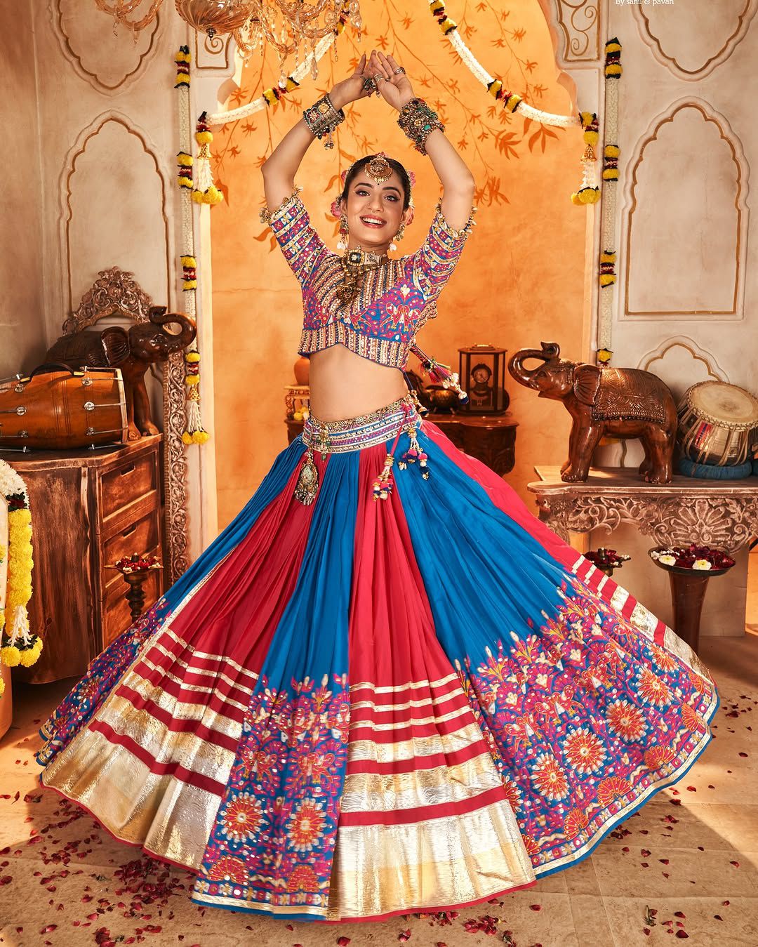 Raas Leela Rhythm Navratri Lehenga Choli