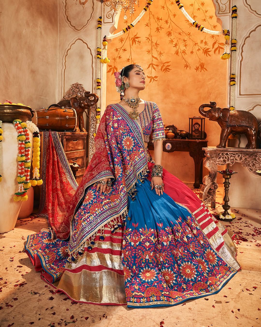 Raas Leela Rhythm Navratri Lehenga Choli