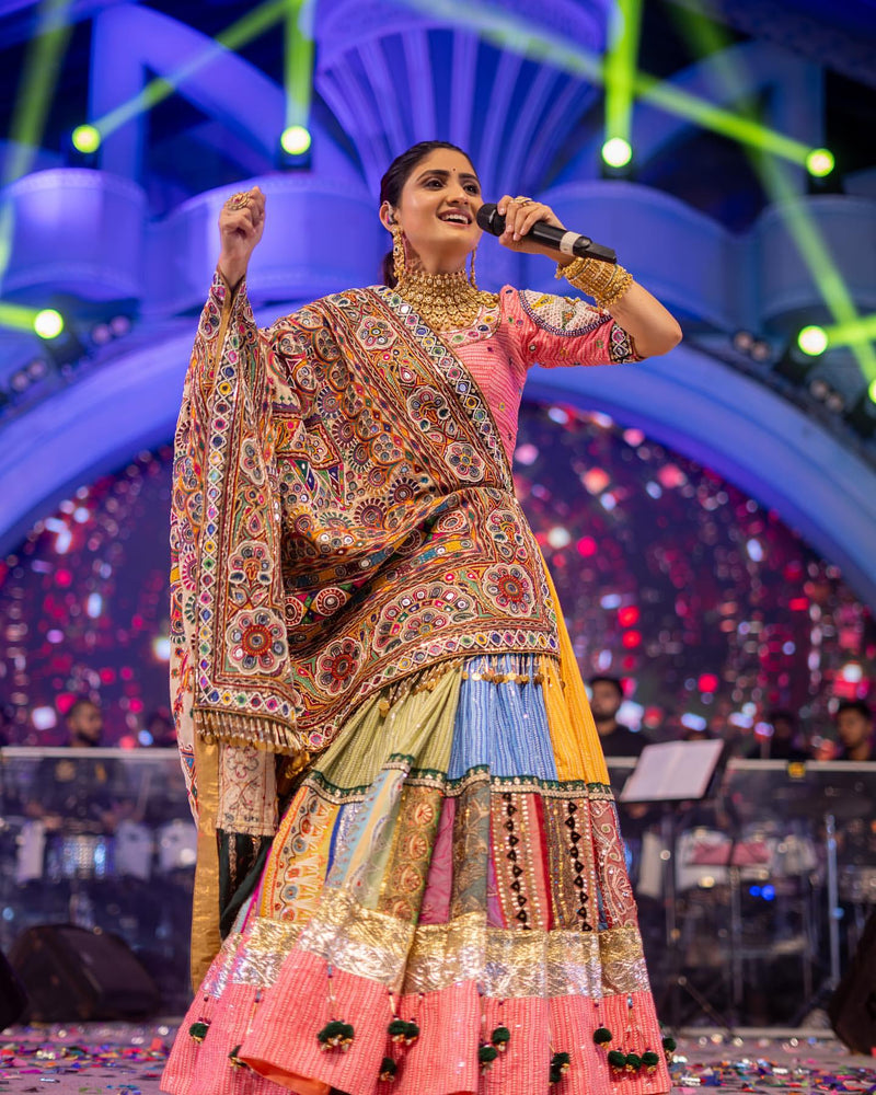 Ghoonghat Gauri Navratri Lehenga Choli